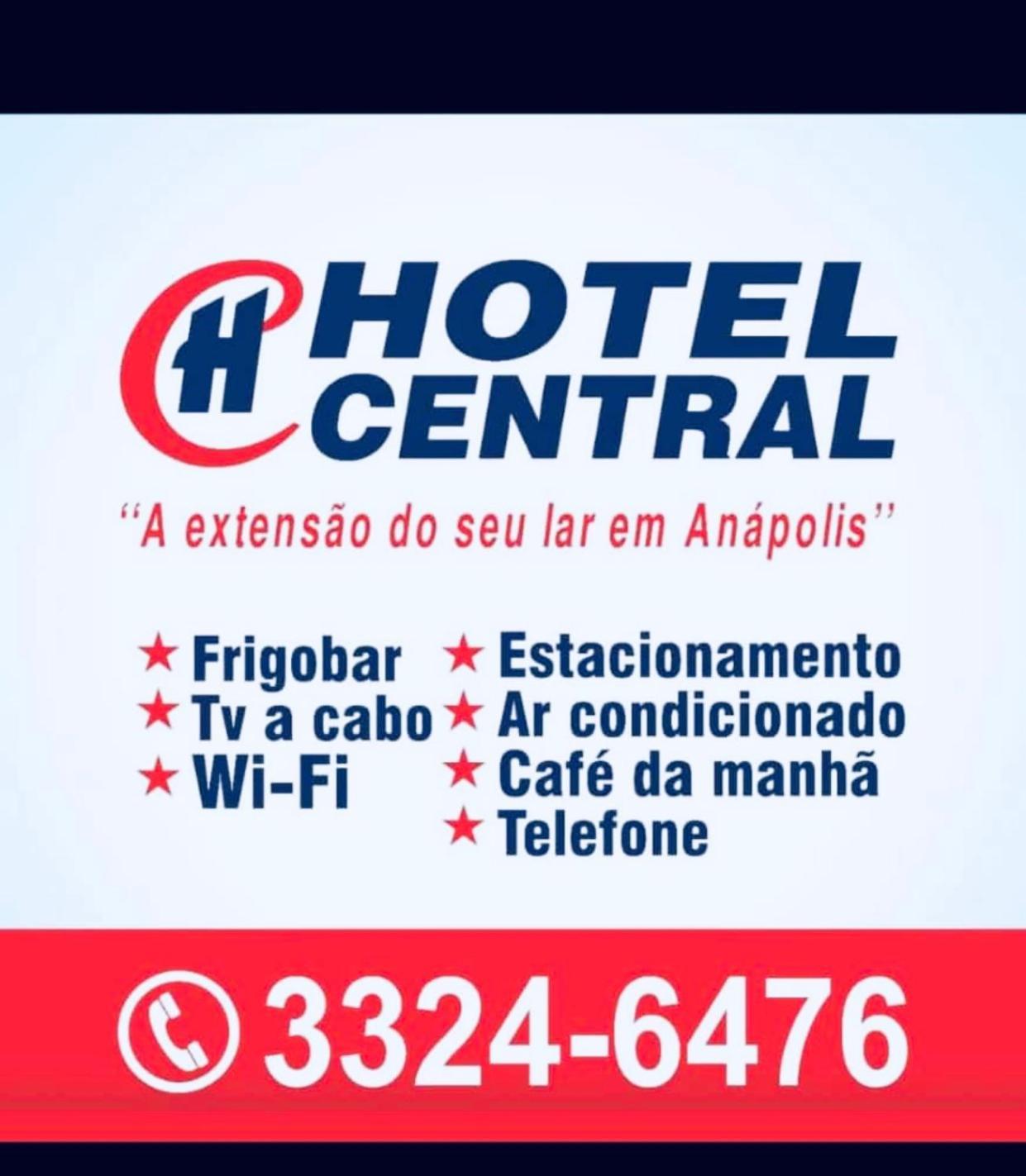 Hotel Central De Анаполис Экстерьер фото